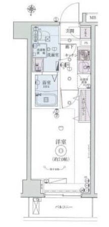 吉野町駅 徒歩6分 3階の物件間取画像